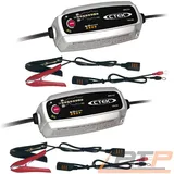 2x CTEK MXS 5.0 12V 0,8A/5A BATTERIELADEGERÄT LADEGERÄT LADEERAHLTUNGSGERÄT