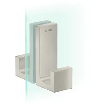 Hansgrohe Duschtürg Axor Uni Rectangular Edelstahl-Optik