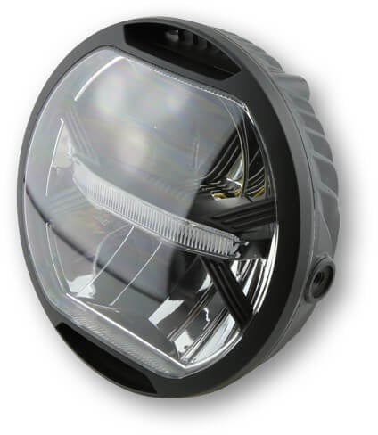 KOSO LED hoofdkoplamp THUNDERBOLT met parkeerlicht, zwart