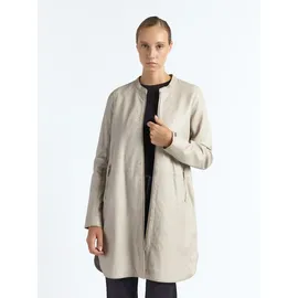 Maze Damen, Ledermantel 4202040 Greige 3XL - 3XL