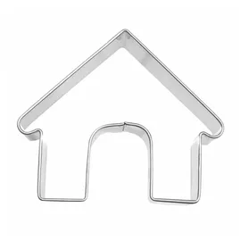 RBV Birkmann Birkmann Keks-Ausstechform, Plätzchen-Ausstechform, Hundehütte, 6 cm
