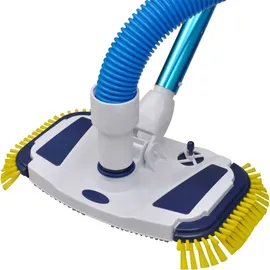 vidaXL Pool-Bodensauger blau 1,45 m