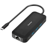 Hama 300080 USB-C Multiport-Adapter, sch