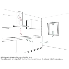 Bosch DFR067A52 Flachschirmhaube 60 cm silbermetallic