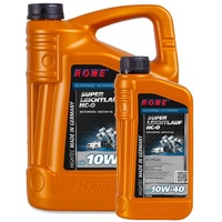 6 (5+1) Liter ROWE HIGHTEC SUPER LEICHTLAUF HC-O SAE 10W-40