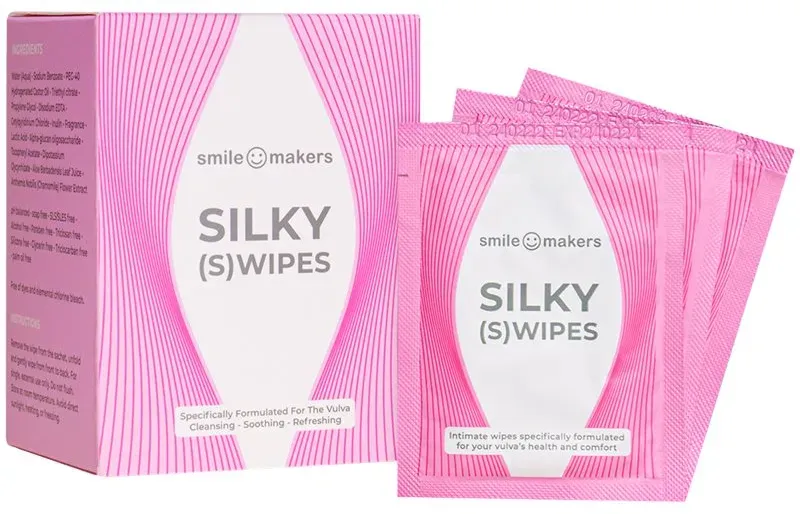 Smile Makers Silky Swipes Tücher zur Intimhygiene 12 St.