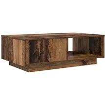 vidaXL Couchtisch mit Schubladen Altholz 95 x 55 x 31 cm Holzwerkstoff