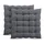 BestLivings Sitzkissen 40 x 40 cm grau 2 St.