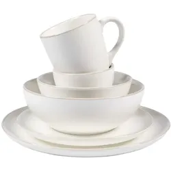 Sallys Silky Glaze Porzellan Geschirr-Set