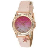 Tikkers ATK1062 0 mm Gehäuse PU Armband Pink/Weiß