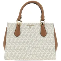 Michael Kors Md Satchel Bag Umhängetasche Vanille/Acrn