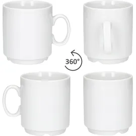 Mambocat Kaffeetasse 0,25 l Weiß 120 St.