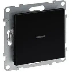 Legrand 765831 Seano with Netatmo Schalter/Dimmer mit Neutralleiter, Farbe: Schwarz