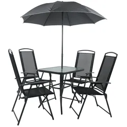 VCM Gartenmöbel-Set 80 Anthrazit Siehe Auswahl