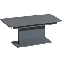 Designimpex Couchtisch Anthrazit, Rechteckig, 126x58x70 cm, Wohnzimmer, Wohnzimmertische, Couchtische