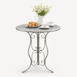 Hti-Living Gartentisch Lani 55 x 55 x 70 cm Grau