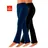 VIVANCE Jazzpants mit leicht ausgestelltem Bein Blau 40/42