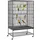 Yaheetech Vogelkäfig großer Vogelkäfig 93 x 56 x 153 cm schwarz