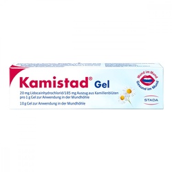Kamistad Gel bei Zahnfleischentzündungen und Aphten