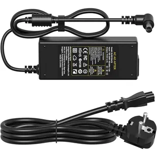 19.5V 4.7A Netzteil für Sony Vaio Laptop Ladekabel PCG VGN VGP 90W Adapter Ladegerät, Bravia TV KDL-24 KDL-32 KDL-40 KDL-42 KDL-48 Sony KDL W600B W650A W700B W800B Smart LED LCD HDTV TV Charger