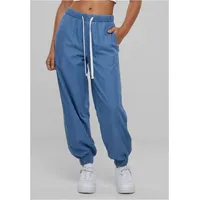 URBAN CLASSICS Light Denim Joggers - Sky Blue washed,