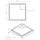 Ottofond Wannenträger Maui Q 870 x 870 mm