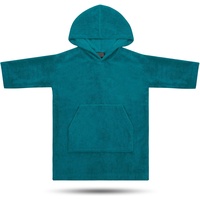 Normani Kinder langarm Poncho Pichilemu in Blau | Gr.:
