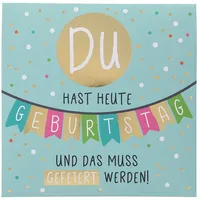 DEPESCHE 0011694-019 Pop-up Glückwunschkarte zum Geburtstag, Klappkarte mit Musik,