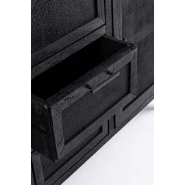 BIZZOTTO Sideboard Weston 150 x 90 x 40 cm Schwarz