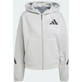 adidas Z.N.E. Reißverschlusspullover Medium Grey Heather XL