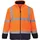 PORTWEST Fleecejacke Orange/Marine S