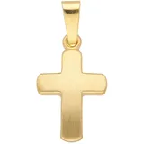Kettenanhänger ADELIA ́S "Kreuzanhänger 333 Gold ( 8K )", gold, Schmuckanhänger, Damen, Gold, Kettenanhänger, Goldanhänger Kreuz