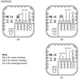 Lixada Smart-Thermostat WLAN programmierbar für Fußbodenheizung