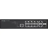 Lancom Systems Lancom GS-2412P Gigabit Managed Switch, 10x RJ-45, 2x SFP