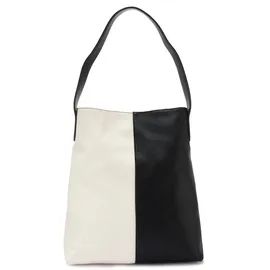 VIVANCE Shopper Kunstleder Schwarz/Weiß