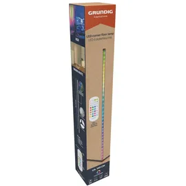 Grundig LED-Eckstehleuchte 140 cm schwarz