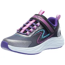 SKECHERS Go-Run Accelerate Kinder Schwarz/Pink 28