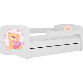 raumhirsch furniture Kinderbett 80 x 180 cm Holzwerkstoff weiß