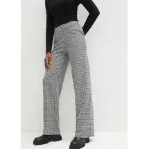 bonprix Stretch-Hose Loose Fit Schwarz 40/42