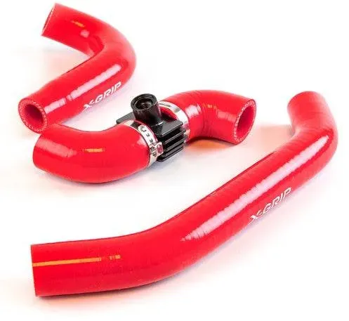 X-GRIP Silikon-Kühlerschlauch - Rot