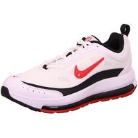 Nike Herren Air Max Sneaker, White/University Red-Black, 45 EU - 45 EU