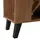 Mendler Bartisch HWC-M45, Stehtisch Thekentisch Weinregal Weinschrank, Staufächer 93x120x98cm, braun