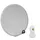 PremiumX Satelliten-Komplettanlage 80cm Satellitenschüssel Aluminium SAT Single LNB 4K