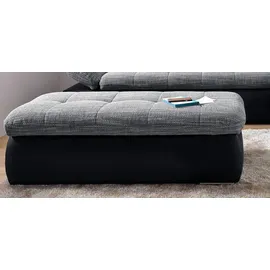 DOMO collection Moric Microfaser Primabelle schwarz/grau