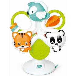 Clementoni® Lernspielzeug Baby Clementoni, Aktivitäts-Rad mit Tieren bunt