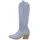 Ital-Design Cowboyboots Damen Blau 38