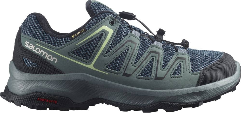 Salomon Custer GTX W Damen Wanderschuh stormy weather/stormy weather/spray