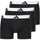 Boxershorts schwarz/weiß L 3er Pack