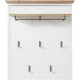 Innostyle Garderobenpaneel Judith 93 x 107 x 30 cm Weiß