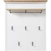 Innostyle Garderobenpaneel Judith 93 x 107 x 30 cm Weiß